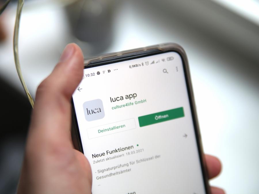 Mehr als 30 Millionen Deutschen nutzen Luca-App