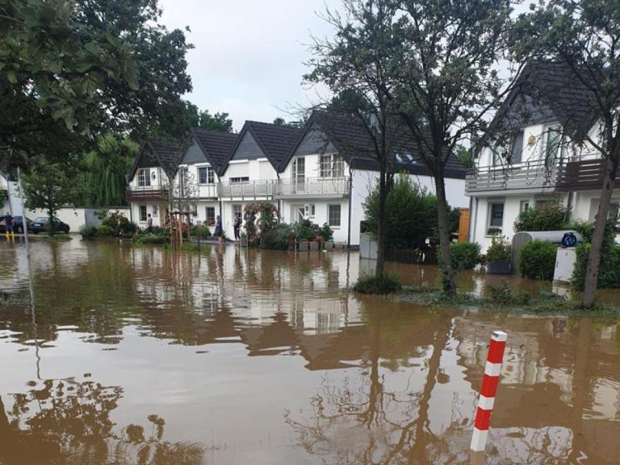 Versicherungsverband erwartet Rekordschaden nach Hochwasser