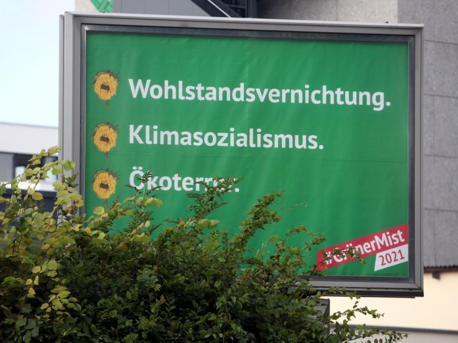 CDU verurteilt Plakatkampagne gegen Grüne