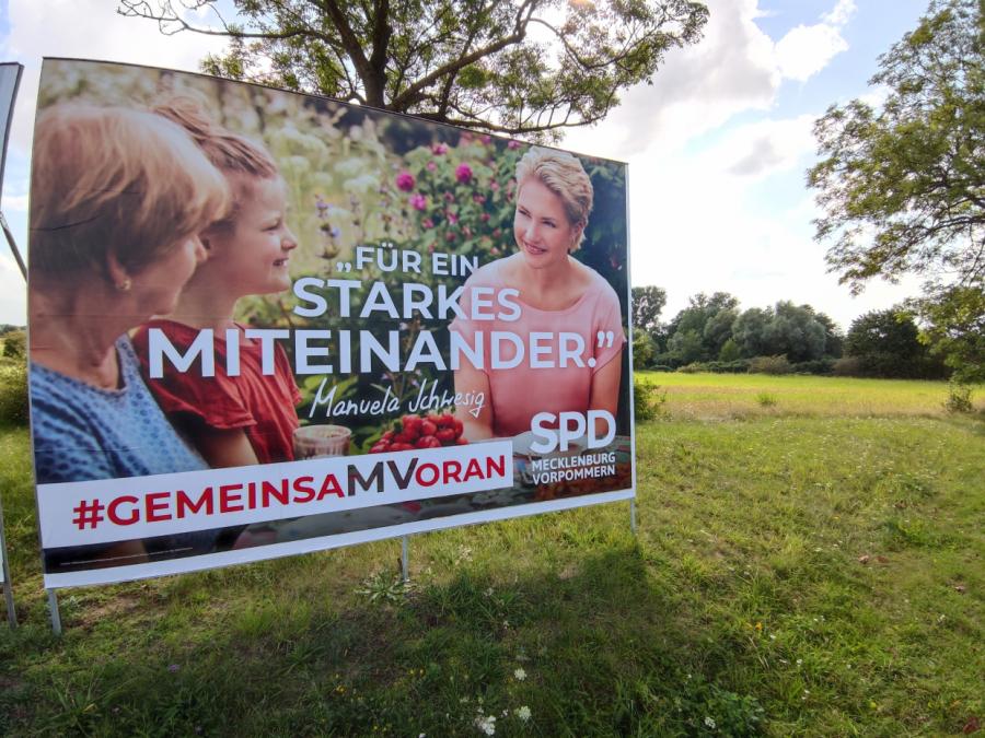 SPD gewinnt Landtagswahl in Mecklenburg-Vorpommern klar