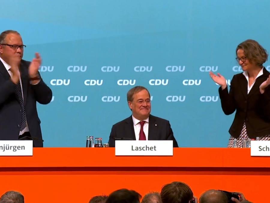 Laschet in NRW mit langem Applaus als CDU-Landeschef verabschiedet