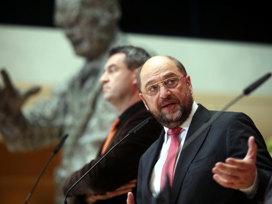 Schulz wirft Söder Verrat an Interessen Deutschlands vor