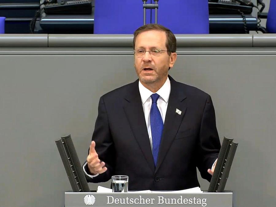 Israels Präsident mahnt im Bundestag zu Kampf gegen Antisemitismus