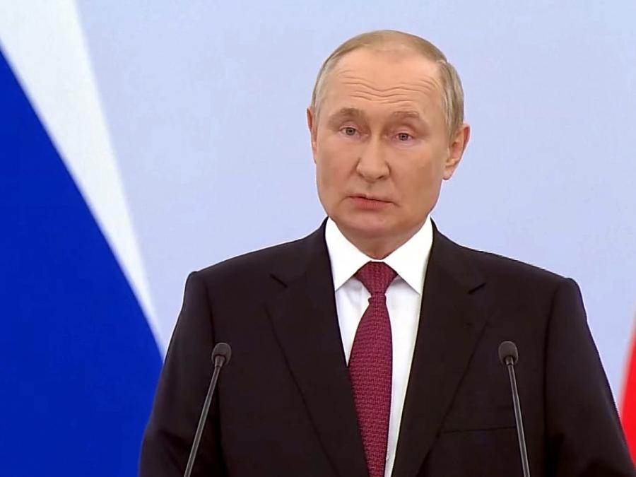 Putin erklärt Anschluss von vier ukrainischen Regionen