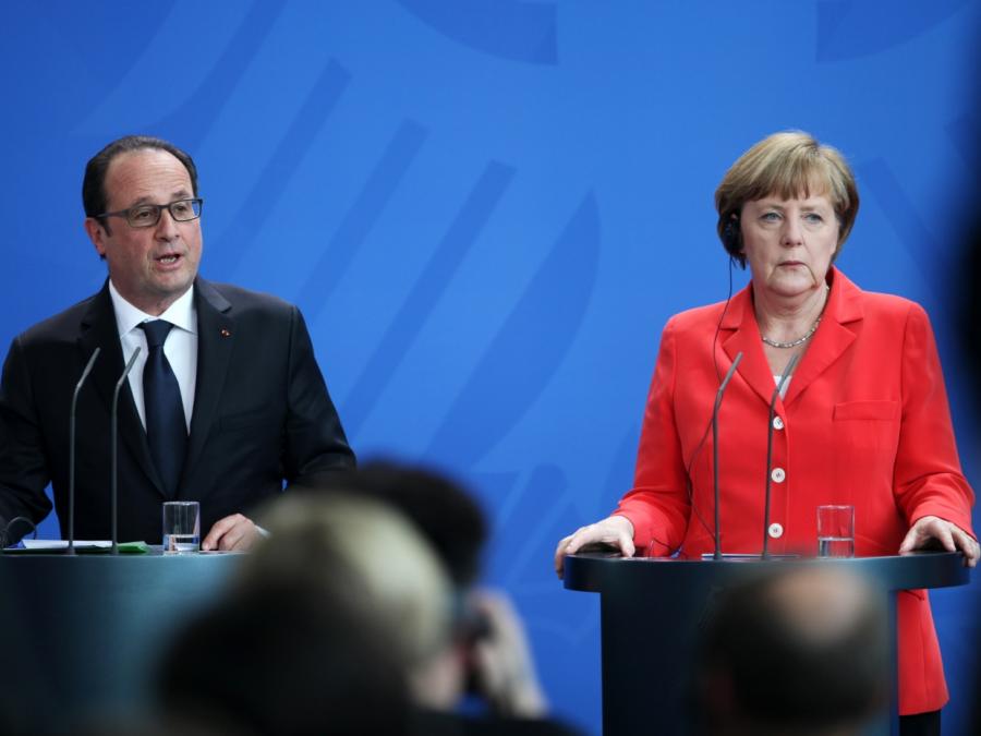 Merkel und Hollande sprechen über US-Luftangriff in Syrien