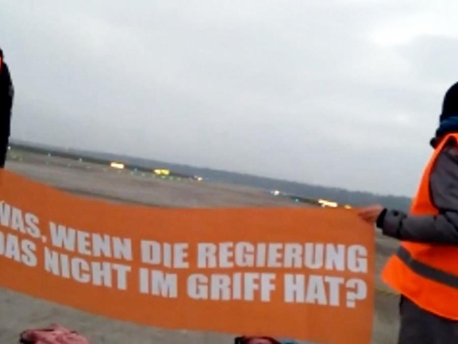 Berliner Flughafen-Blockierer sollen Kosten für Polizei zahlen 