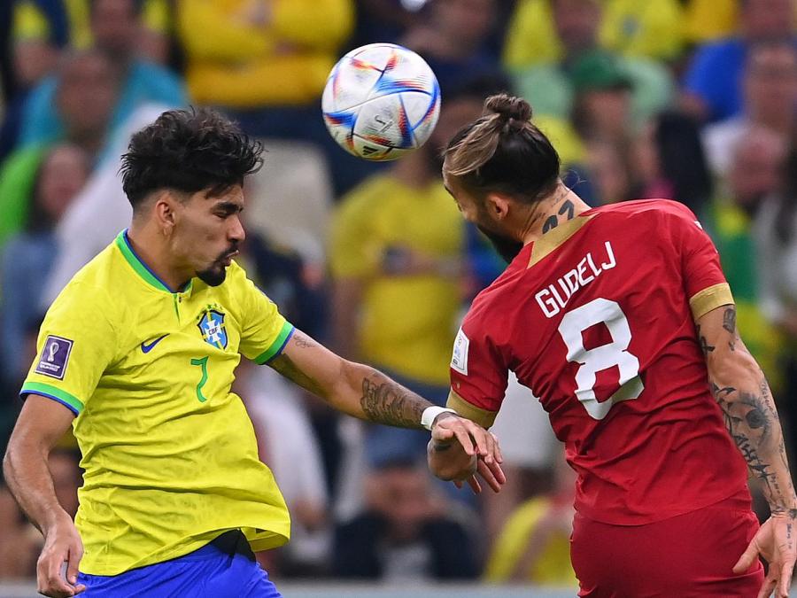 Fußball-WM: Brasilien gewinnt gegen Serbien