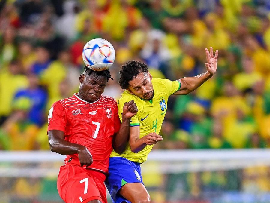 Fußball-WM: Brasilien gewinnt knapp gegen die Schweiz
