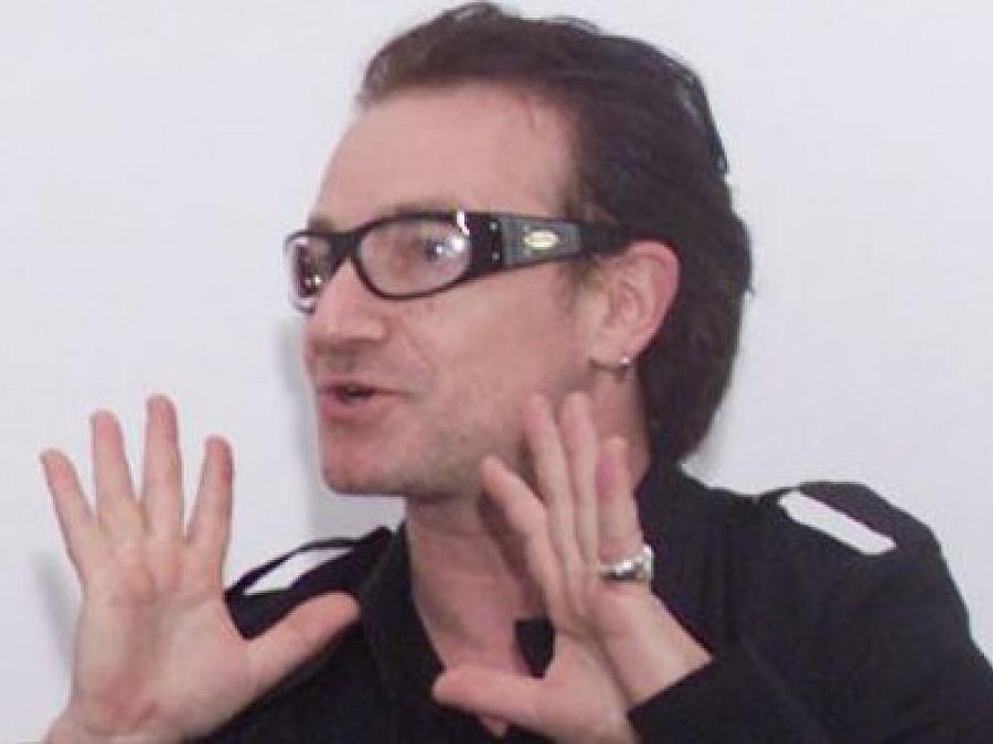 Westernhagen wird oft mit U2-Frontmann Bono verwechselt
