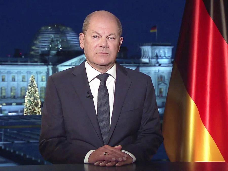 Neujahrsansprache: Scholz sieht Deutschland auf dem richtigen Weg