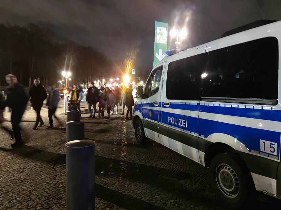 Über 100 Festnahmen während Silvesternacht in Berlin