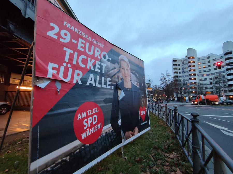 CDU bei Berlin-Wahl vorn - SPD vor Grünen