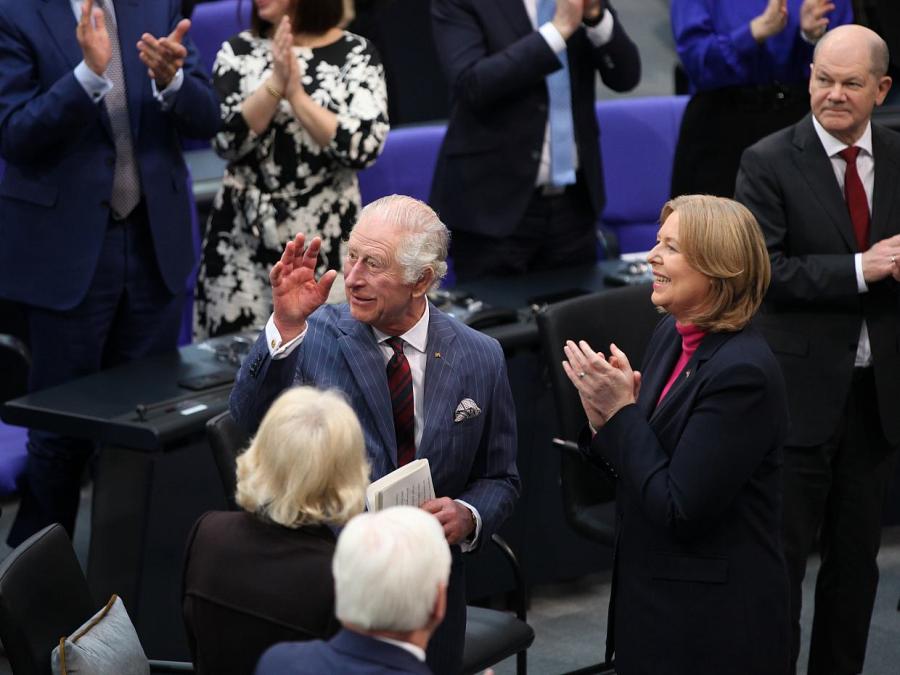 Charles beschwört im Bundestag deutsch-britische Freundschaft