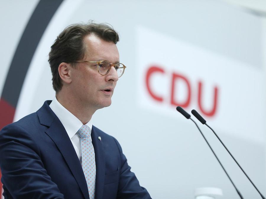 Kanzlerkandidatur für Hendrik Wüst angeblich kein Thema