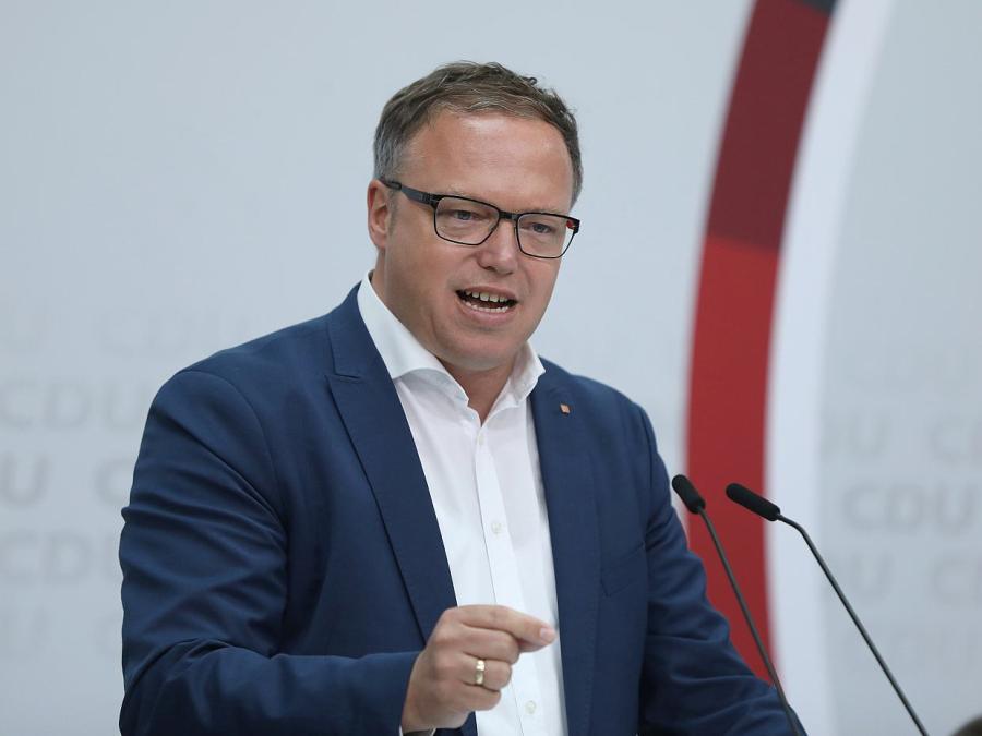 Thüringer CDU-Chef sendet Ordnungsruf an eigene Partei