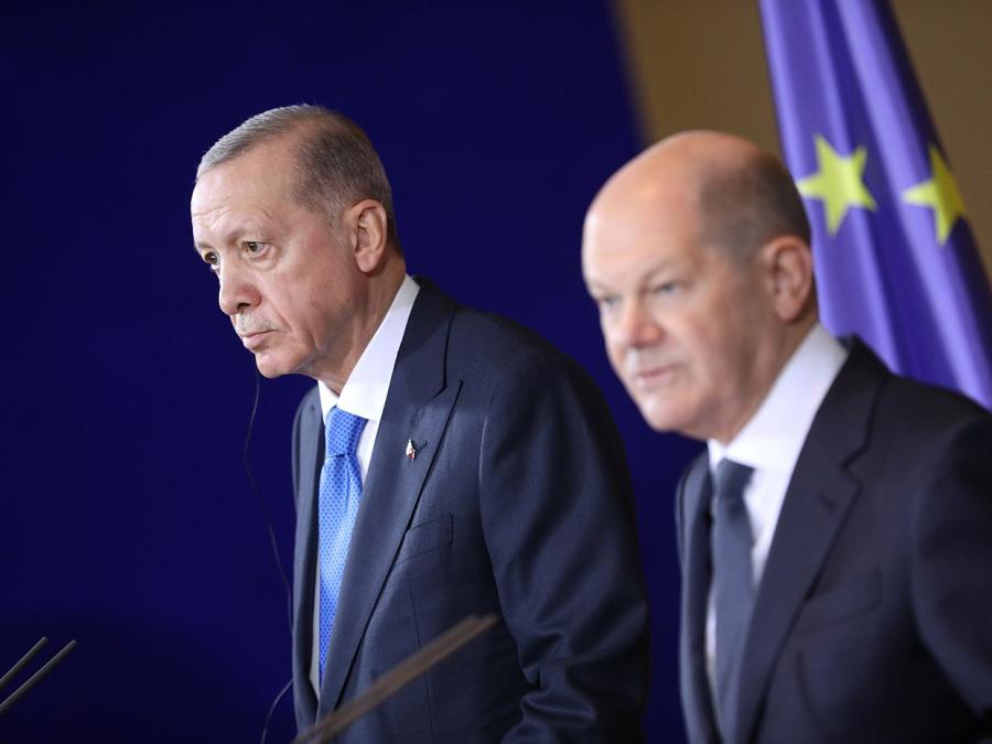 Erdogan und Scholz diskutierten breites Themenspektrum