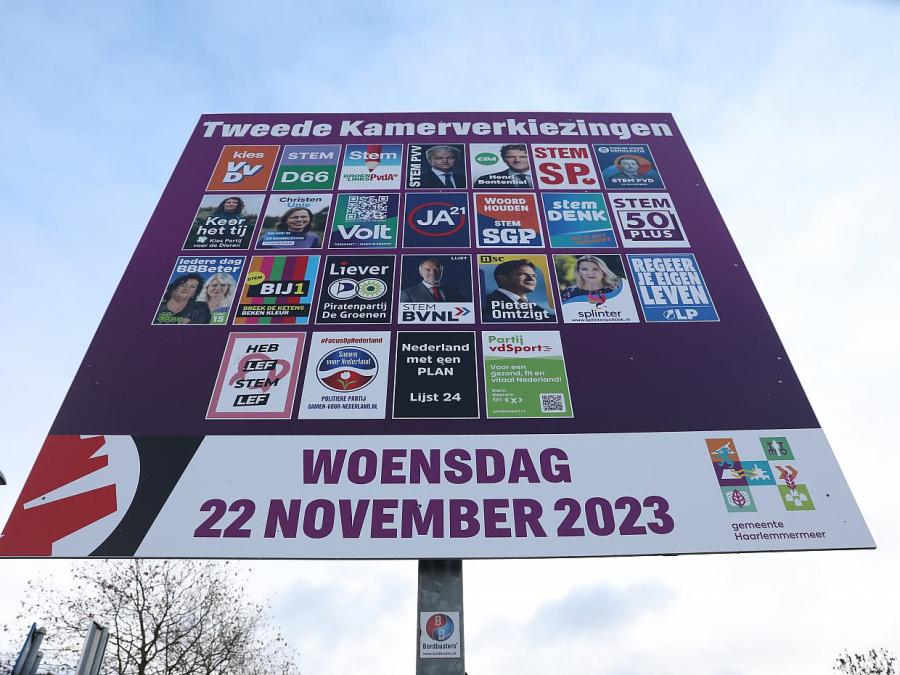 Parlamentswahl in den Niederlanden gestartet