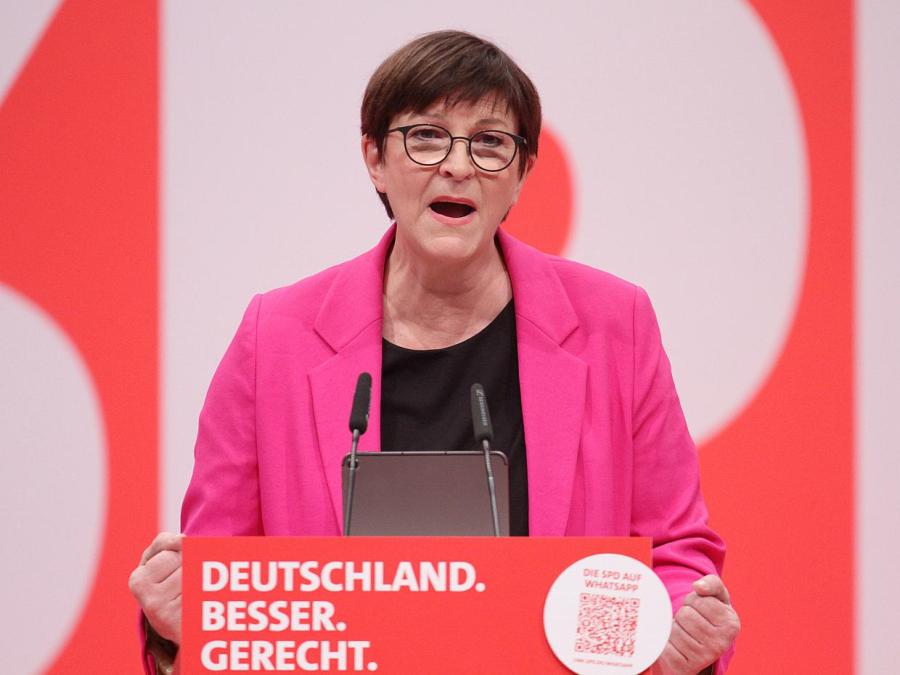 Esken warnt bei SPD-Parteitag vor Sozialkürzungen