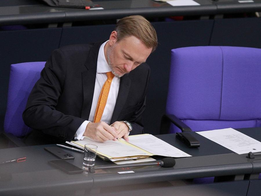 Konjunkturkomponente: Lindner kündigt Schuldenbremsen-Teilreform an