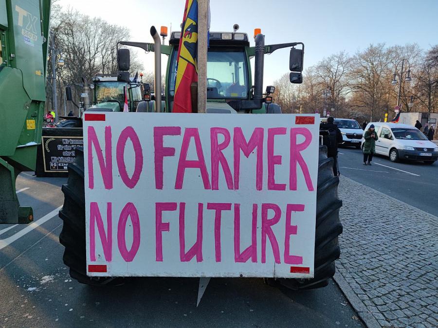 Protestwoche geht weiter - wieder mehr Bauern-Aktionen geplant