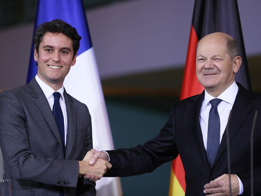 Frankreich und Deutschland versprechen Ukraine weitere Hilfe