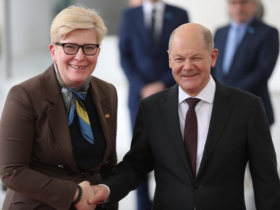Scholz empfängt Litauens Regierungschefin - Nato-Ostflanke im Fokus
