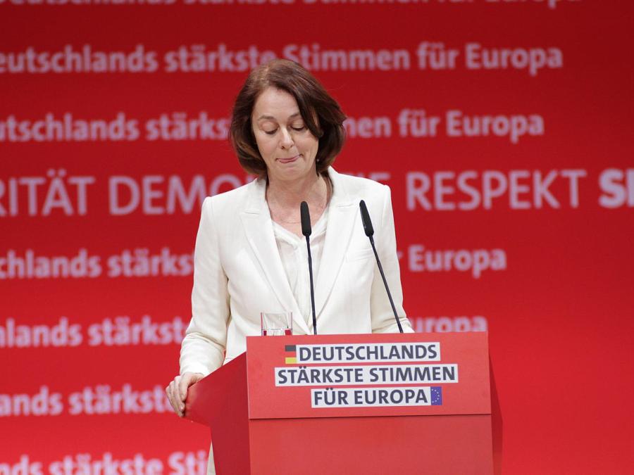 SPD-Spitzenkandidatin Barley nicht überzeugt von Bystron-Dementi
