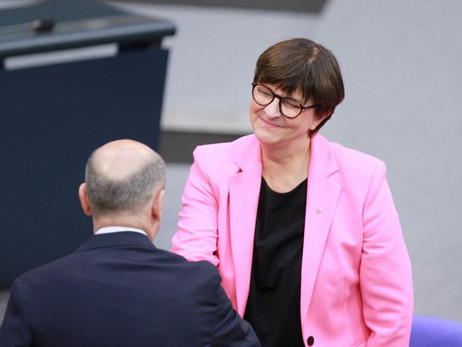 Esken: Scholz ganz klar Kanzlerkandidat der SPD