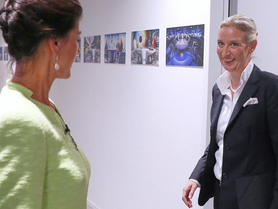 Wagenknecht hält AfD-Chefin Weidel nicht für Rechtsextremistin