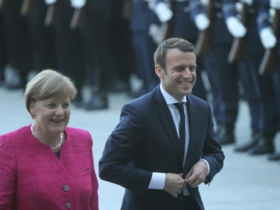 Macron zu Antrittsbesuch in Berlin empfangen