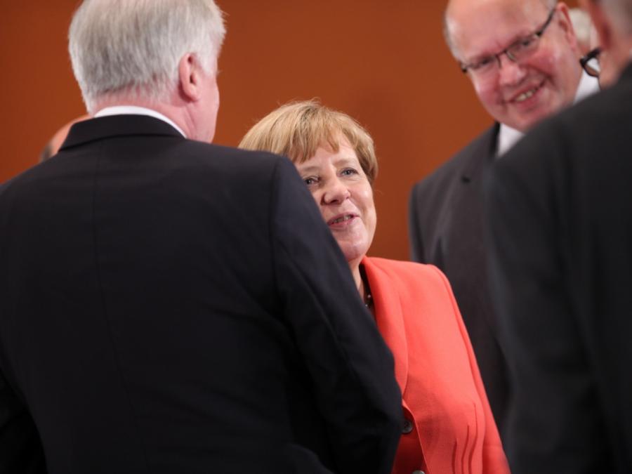 Merkel kommt zum CSU-Parteitag nach Nürnberg