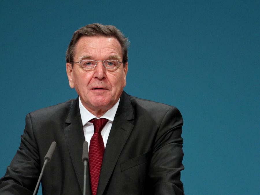 Altkanzler Schröder kritisiert westliche Sanktionen gegen Russland
