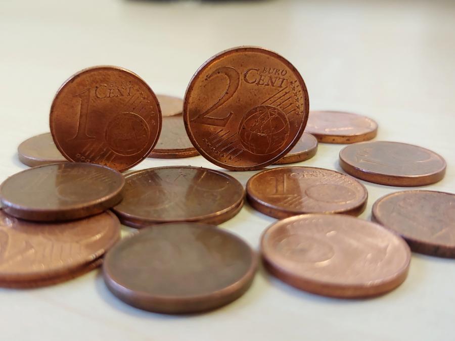 Politische Mehrheit gegen kleine Cent-Münzen