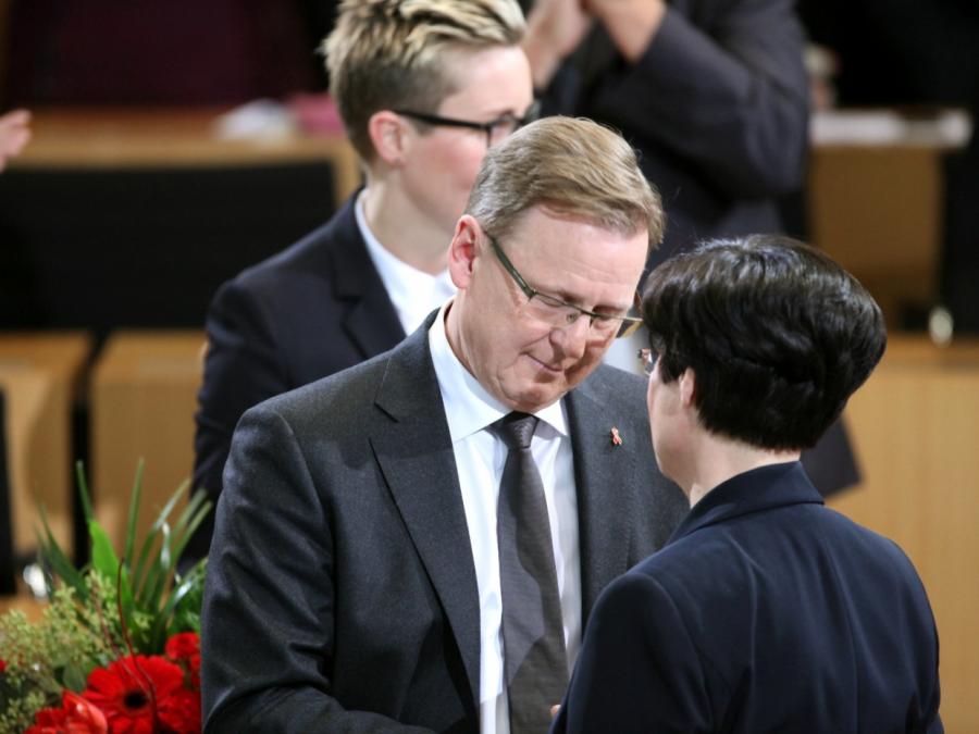 Lieberknecht für Koalition von CDU und Linken