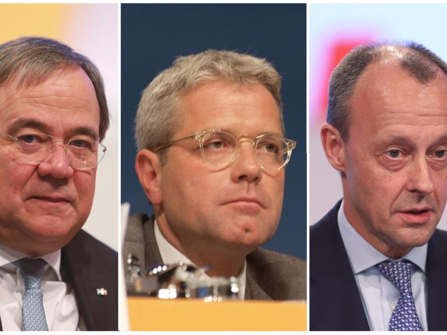 CDU-Vorsitzkandidaten liefern sich weiteren Schlagabtausch