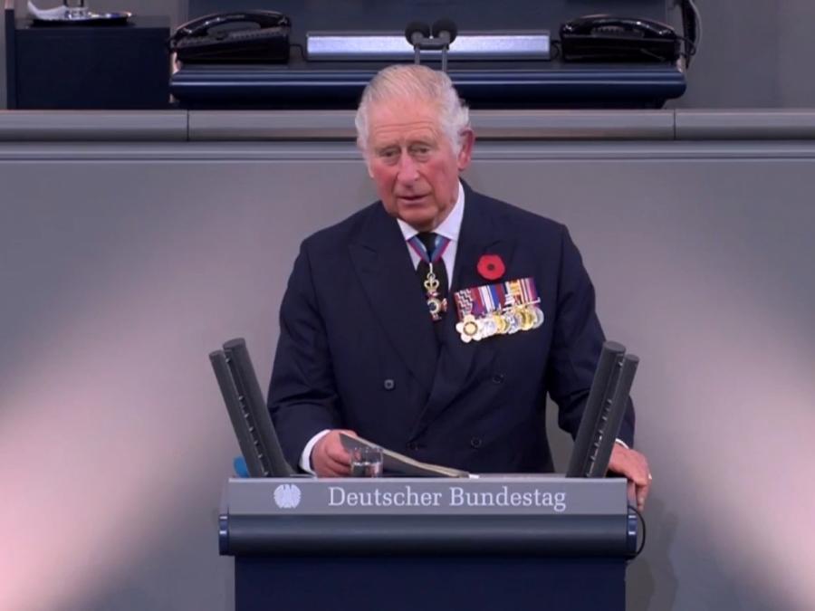 Prinz Charles beschwört im Bundestag deutsch-britisches Verhältnis