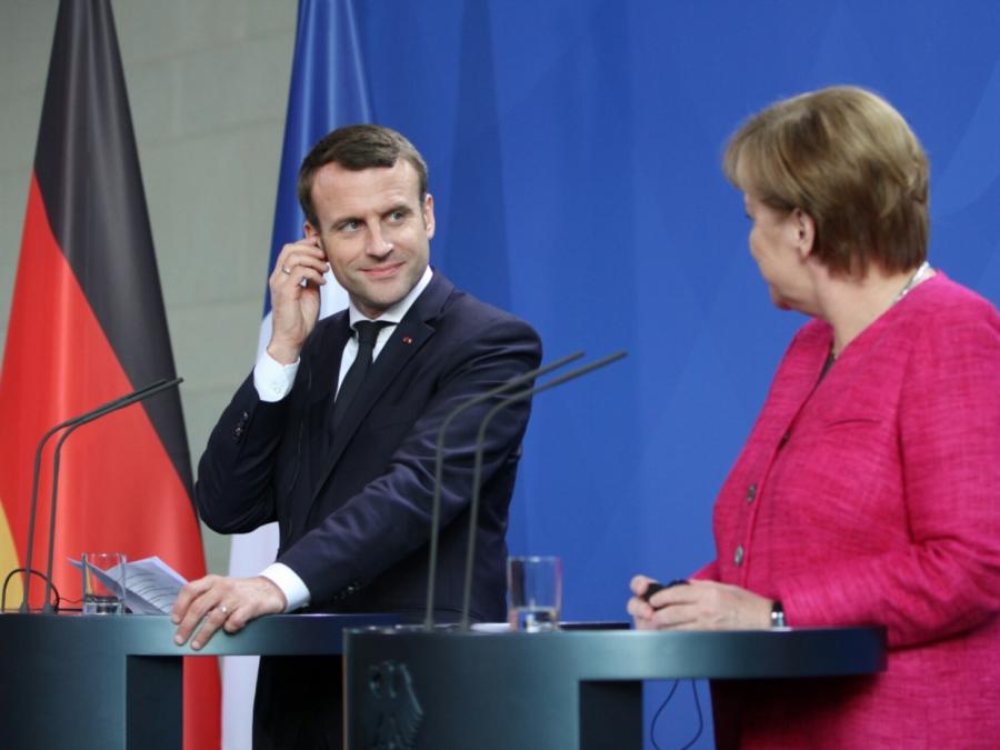 Deutsche vertrauen Macron mehr als Merkel